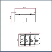 1415-BT-1-X — Sliding track profiles