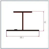 2148 — Aluminium T-sections
