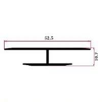 5838A — Aluminium T-sections