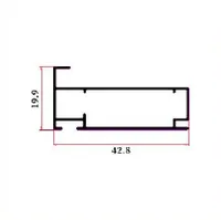 DH-W1013 — Sliding-door track profiles
