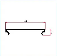 FW2545-12 — Aluminium flat bars