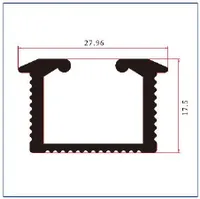 FWIJ03A — Sliding-door track profiles