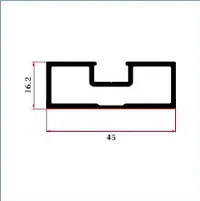 FWK2215 — Rectangular aluminium tubes