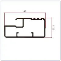 FWK2343A — Wardrobe sliding-door frames