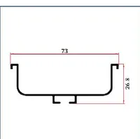 FWL001B — Aluminium U-channels