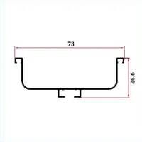 FWL001E — Aluminium U-channels