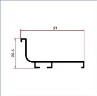 FWL002E — Edge trim profiles