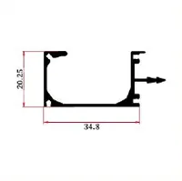 FWQ71B — Aluminium U-channels