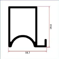 FWS-001 — J/C-shape handle profiles