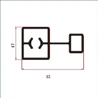 FWS-017 — J/C-shape handle profiles