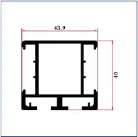 FWS-076 — Wardrobe sliding-door frames