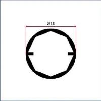 FWS-078 — Round & oval aluminium tubes