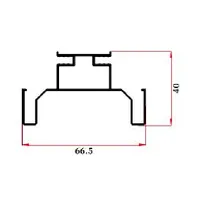 FWS-084 — Wardrobe sliding-door frames
