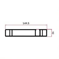 FWS-097 — Rectangular aluminium tubes