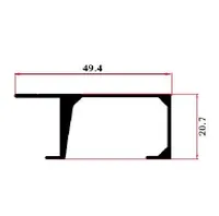 FWS-111 — Sliding-door track profiles