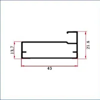 FWS-131 — Rectangular aluminium tubes