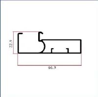 FWS-205 — Sliding-door track profiles