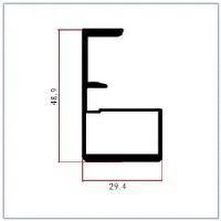 FWS-214 — Wardrobe sliding-door frames