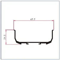 K1607 — Aluminium U-channels