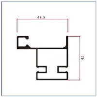 K1626 — Sliding-door track profiles