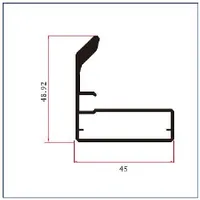 K1904 — Wardrobe sliding-door frames