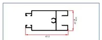 NG-20-0.8 — Sliding sash sections
