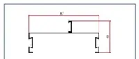 PA35L — Sliding track profiles