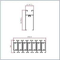 SIB025-0.7-1 — Sliding sash sections