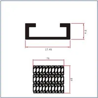 SK-GF-557 — Aluminium U-channels