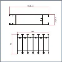 SK-WD-031-2 — Window & door frame sections