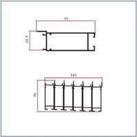 SK-WD-346 — Window & door frame sections