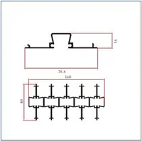 SK-WD-884 — Window & door frame sections