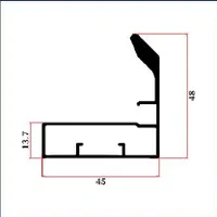 TAPS-206 — G-shape cabinet handles