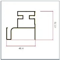 WZY042A — Other furniture profiles