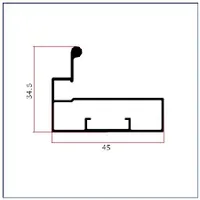 XY-14570 — Wardrobe sliding-door frames