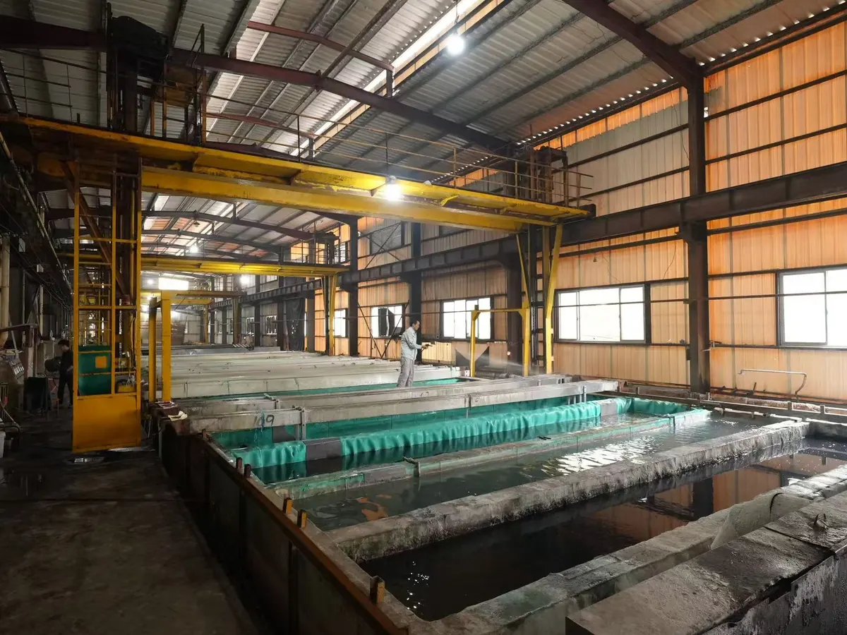 Surface treatment tanks — Guangdong Fengge Aluminium Co., Ltd.